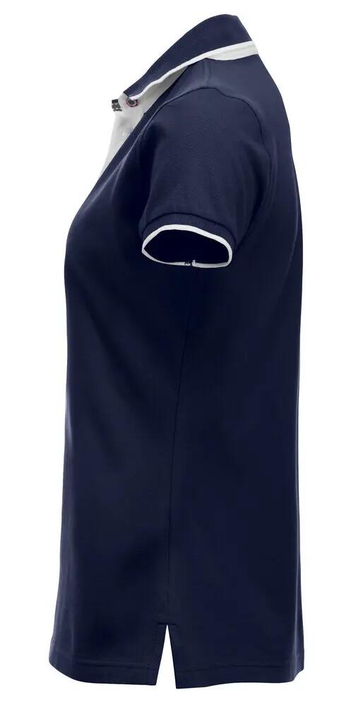 clique Polo Seattle Women en coton 100% - dark navy 3/4