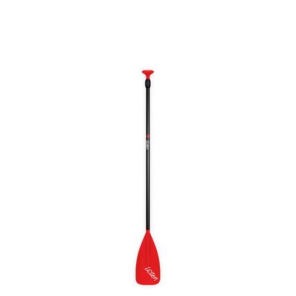 2-teiliges Stand-up-Paddle-Paddel - 170-220 cm - Rot