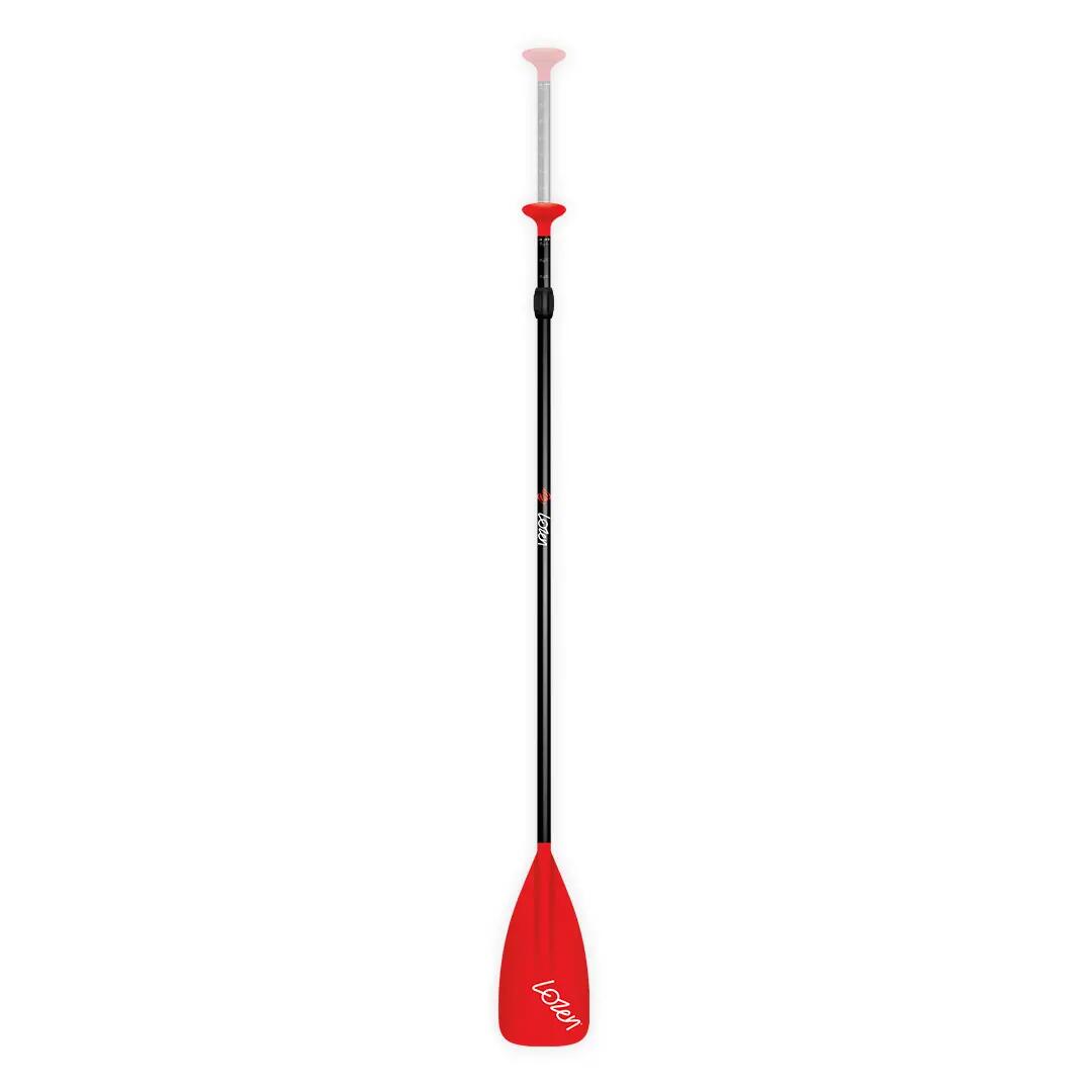 2-delige stand-up-peddel - 170-220 cm - Rood 3/4