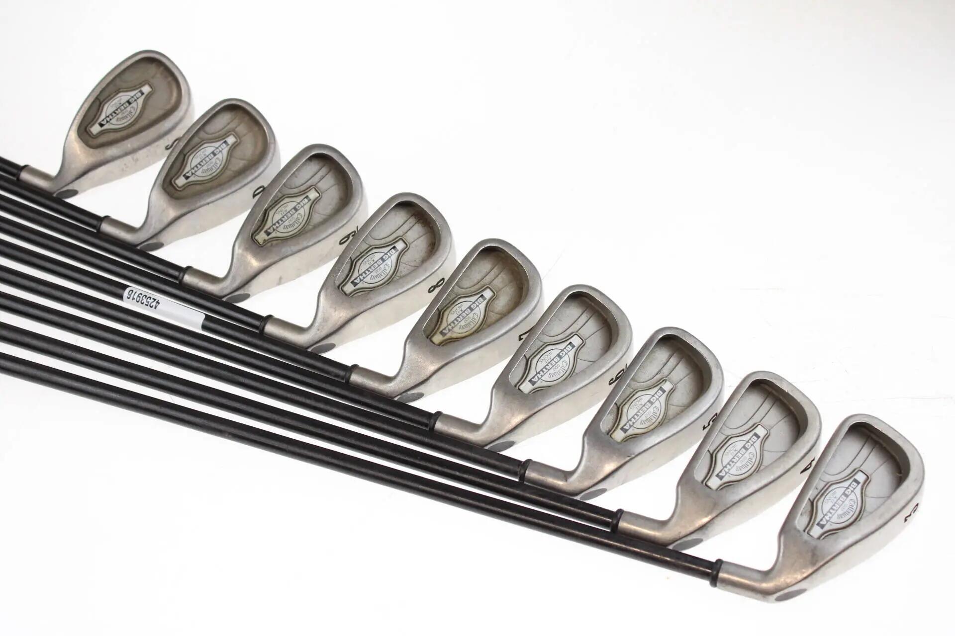 Seconde vie - Callaway BIG BERTHA X-12 RH 3-PW-SW Iron Set - Good 3/5