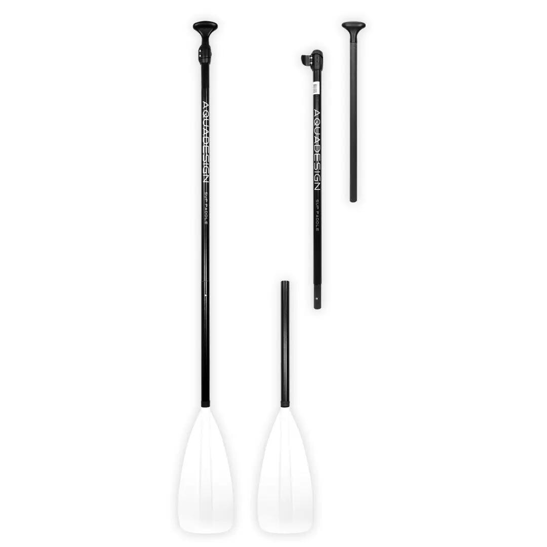 Pagaia SUP in 3 Parti - Tubo in Fibra di Vetro - 170-215 cm - Fibre 3 2/4