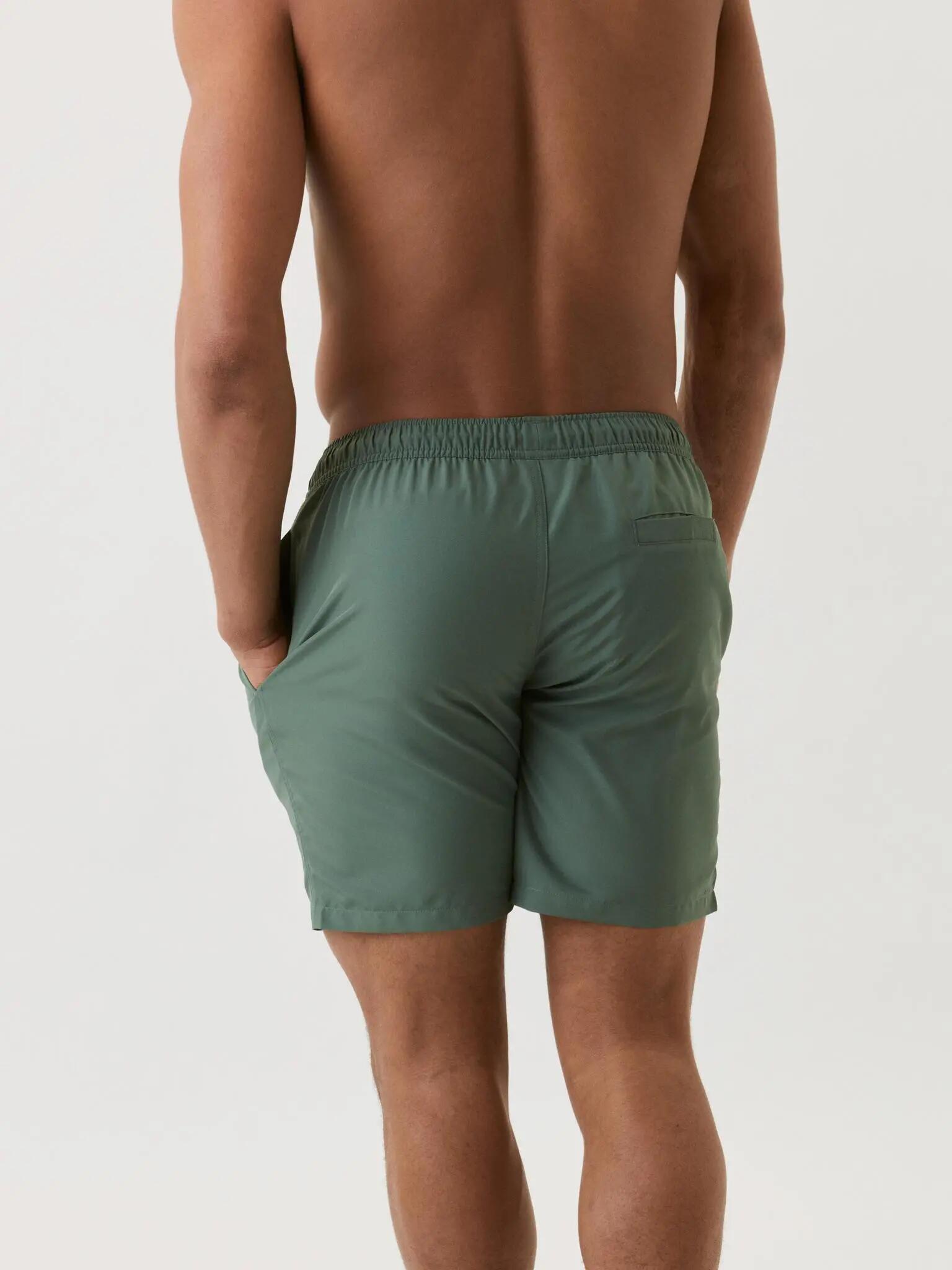 bjorn_borg BORG SWIM SHORTS – Recycled polyester, DUCK GREEN 2/4