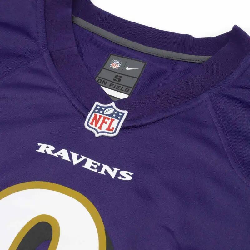 Maillot NFL Lamar Jackson Baltimore Ravens Nike Game Team colour Violet pour enf 3/5