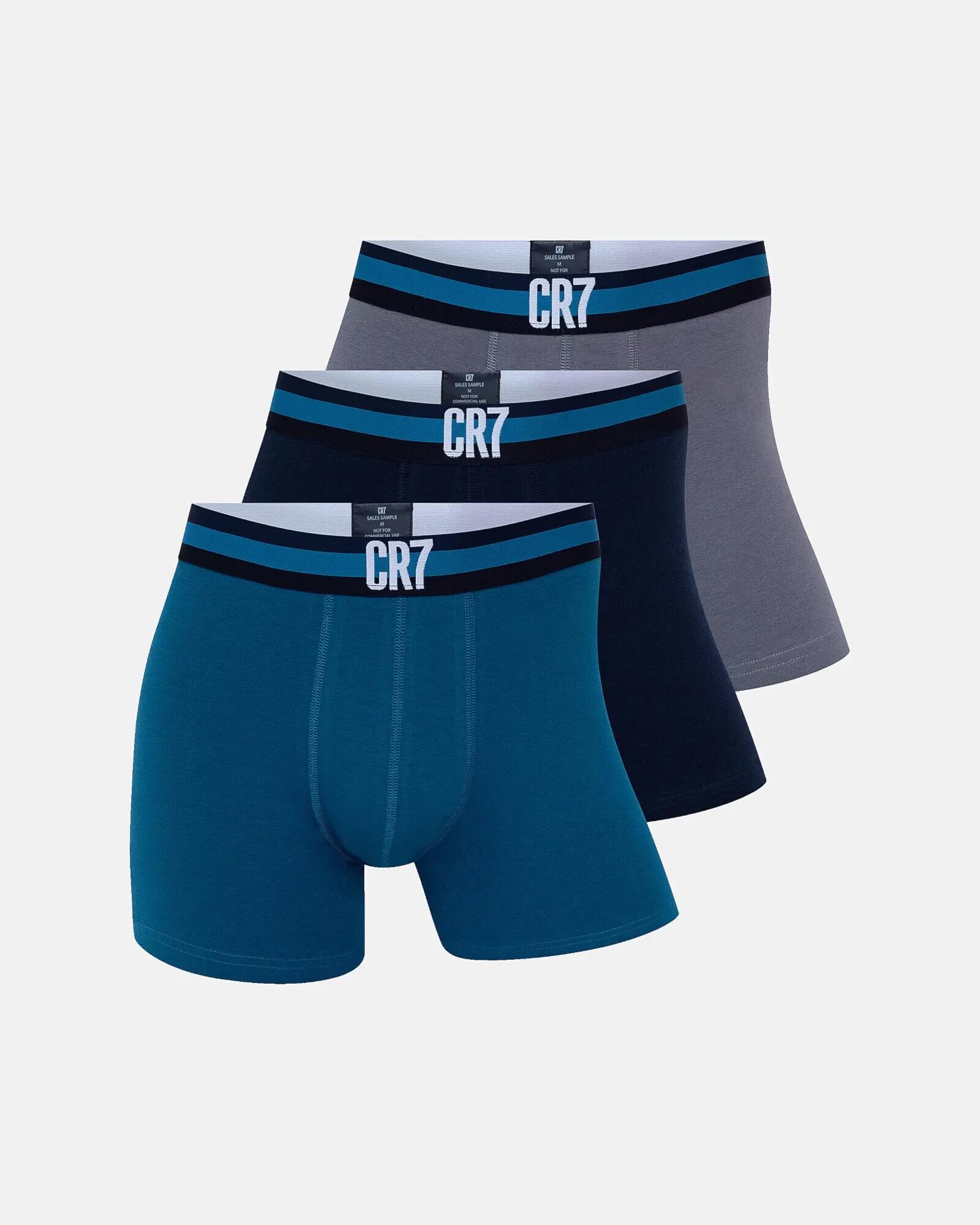 cr7 CR7 Basic Trunk 3er-Pack aus Baumwoll-Stretch – MULTICOLOUR (2766) 2/7