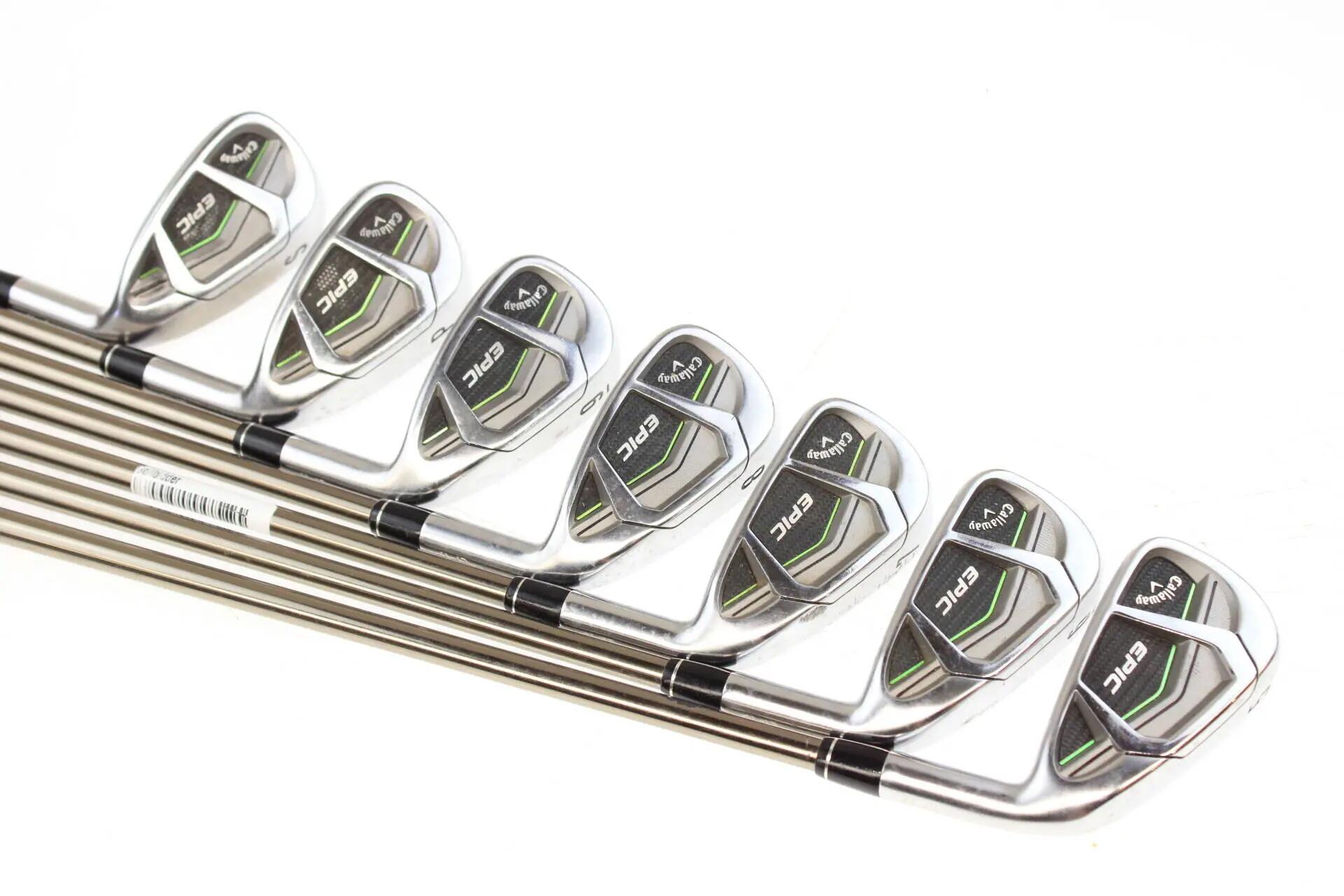 Seconde vie - Callaway Epic RH 5-PW-SW Iron Set - Sufficient 3/6