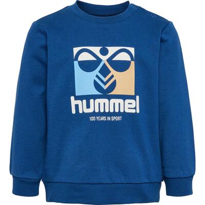 Drukknop sweatshirt hmllime meisjes