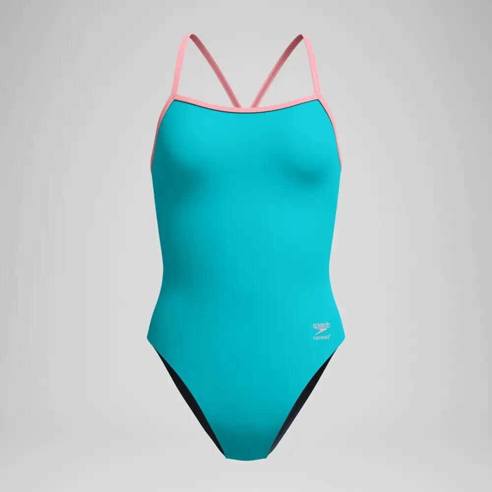 Speedo Club Training V-Back 2.0 turquoise dameszwempak 6/6