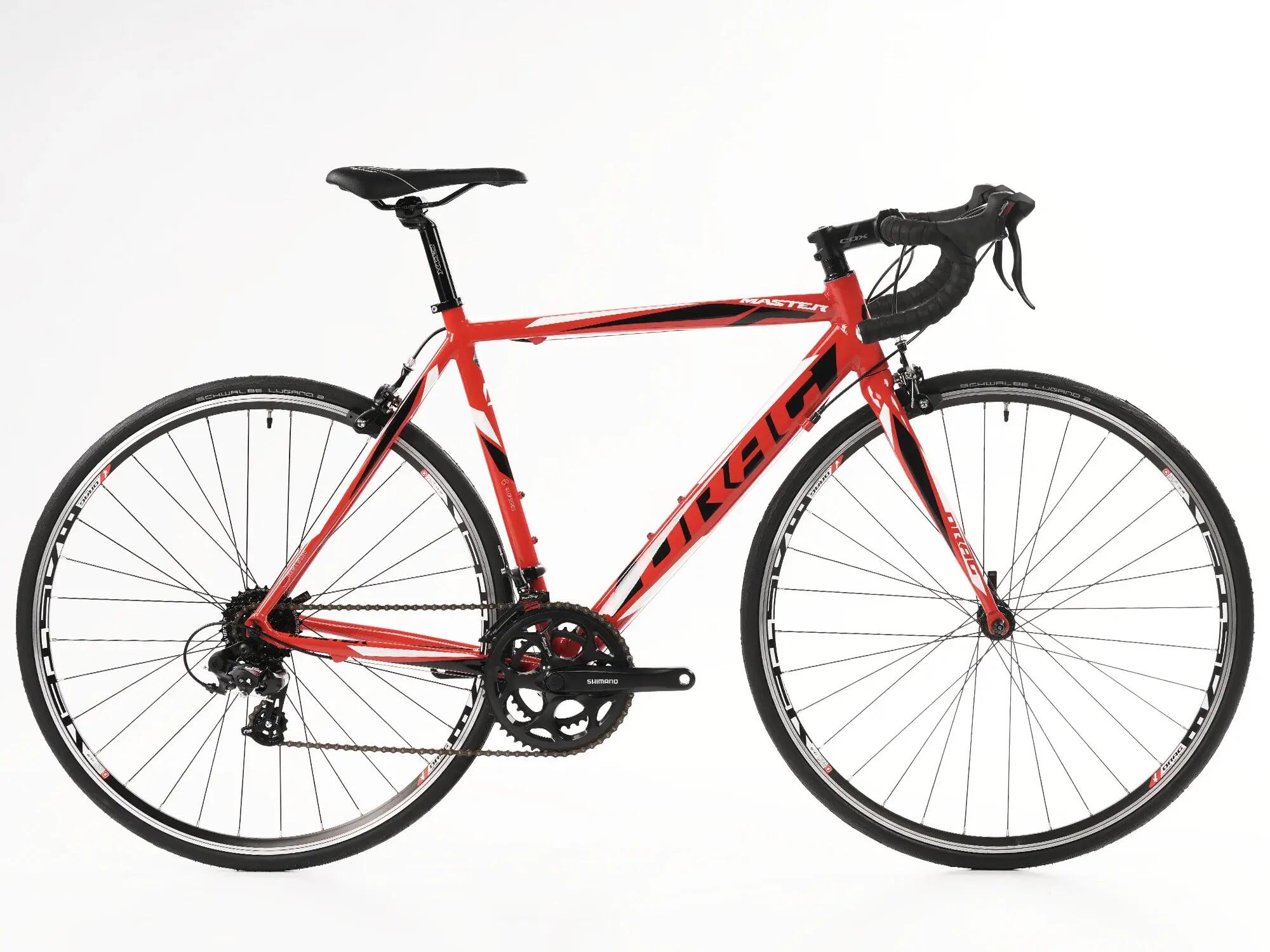 Drag Master Comp Rennrad – Shimano Tourney 2x7, Aluminiumrahmen, Komfort-Geometr 1/10