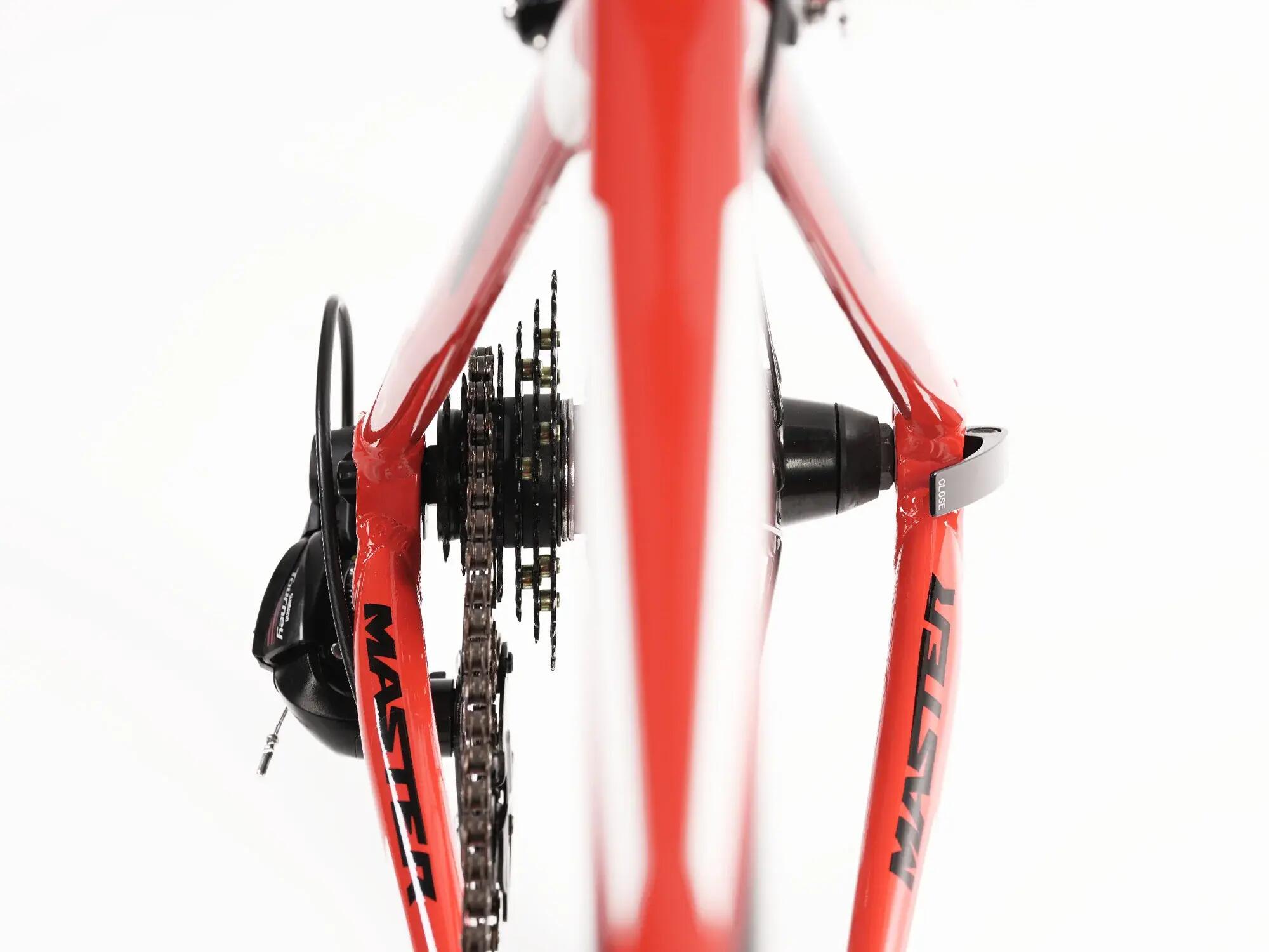 Drag Master Comp Rennrad – Shimano Tourney 2x7, Aluminiumrahmen, Komfort-Geometr 6/10