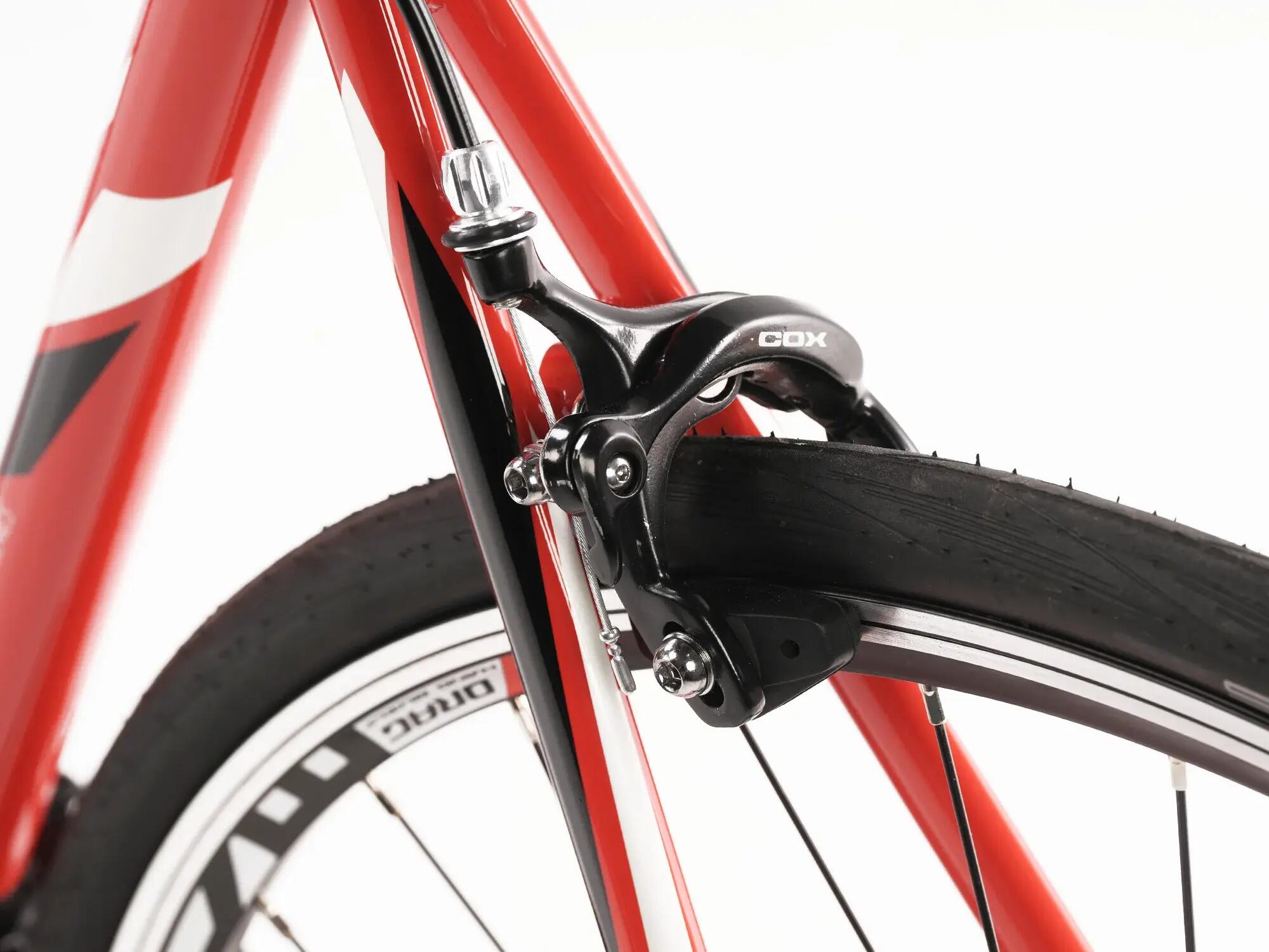 Drag Master Comp Rennrad – Shimano Tourney 2x7, Aluminiumrahmen, Komfort-Geometr 5/10
