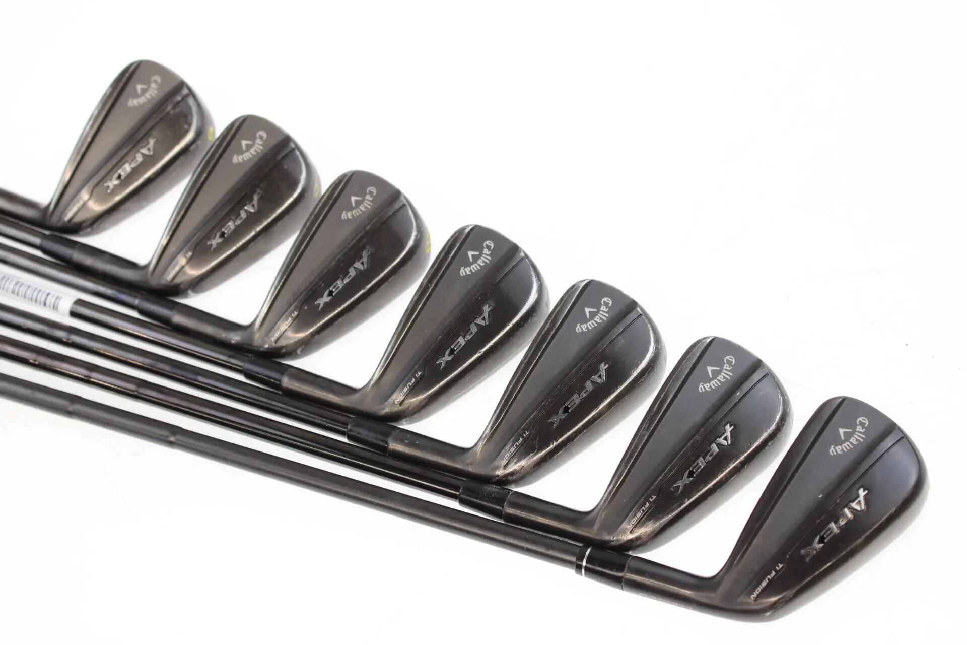 Seconde vie - Callaway Apex Ti Fusion RH 4-PW Iron Set - Good 3/6