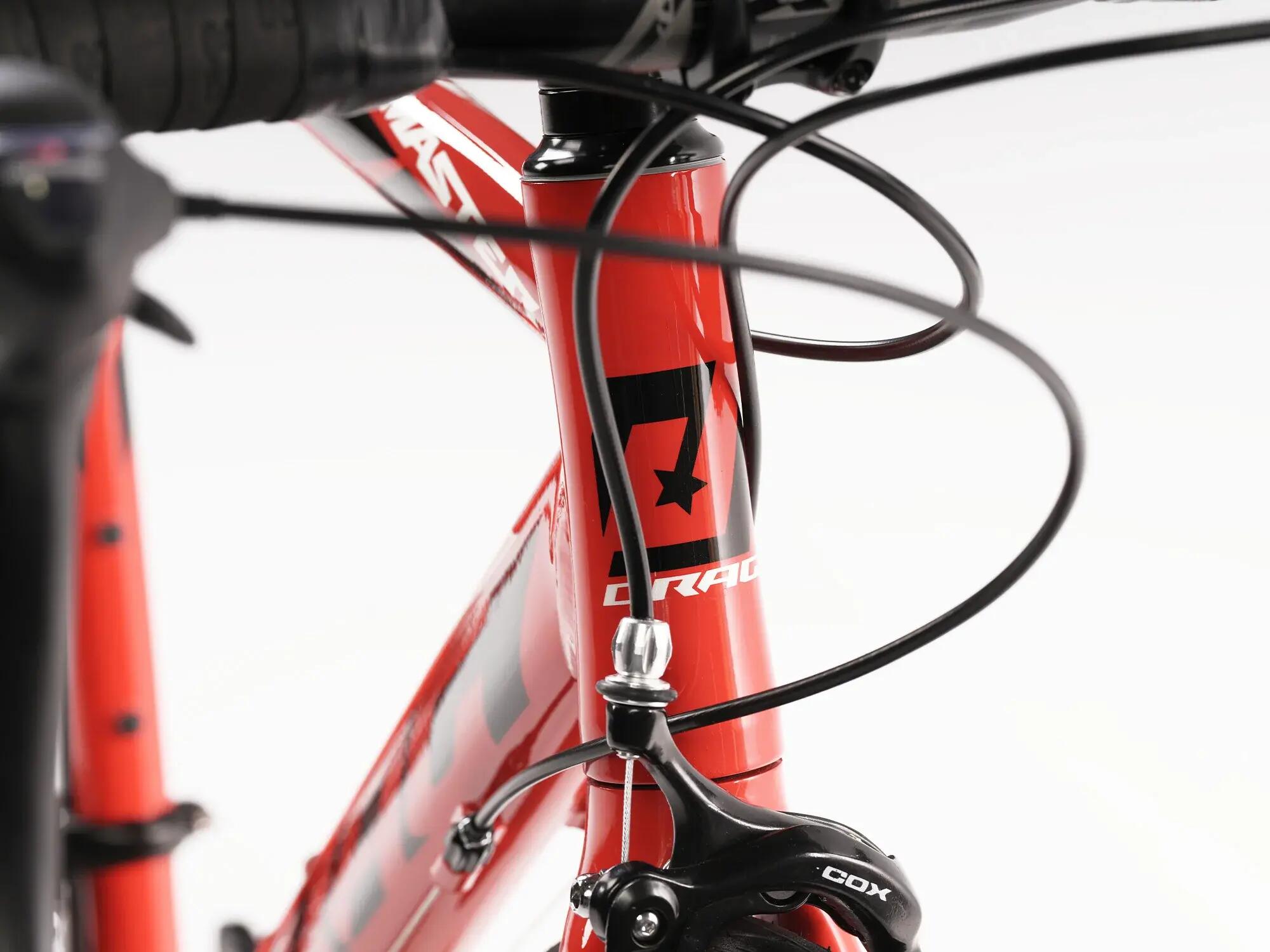 Drag Master Comp Rennrad – Shimano Tourney 2x7, Aluminiumrahmen, Komfort-Geometr 10/10