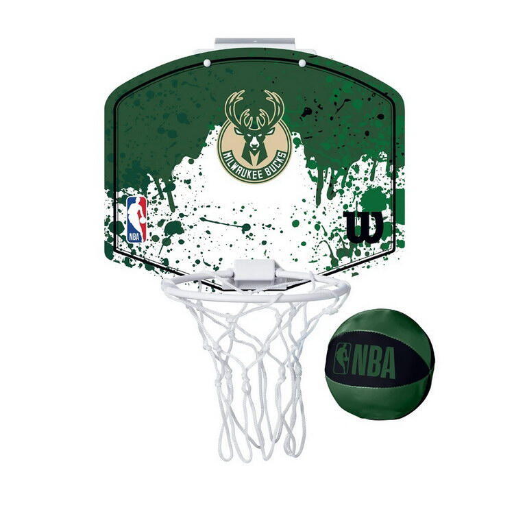 NBA TEAM MINI HOOP MILWAUKEE BUCKS