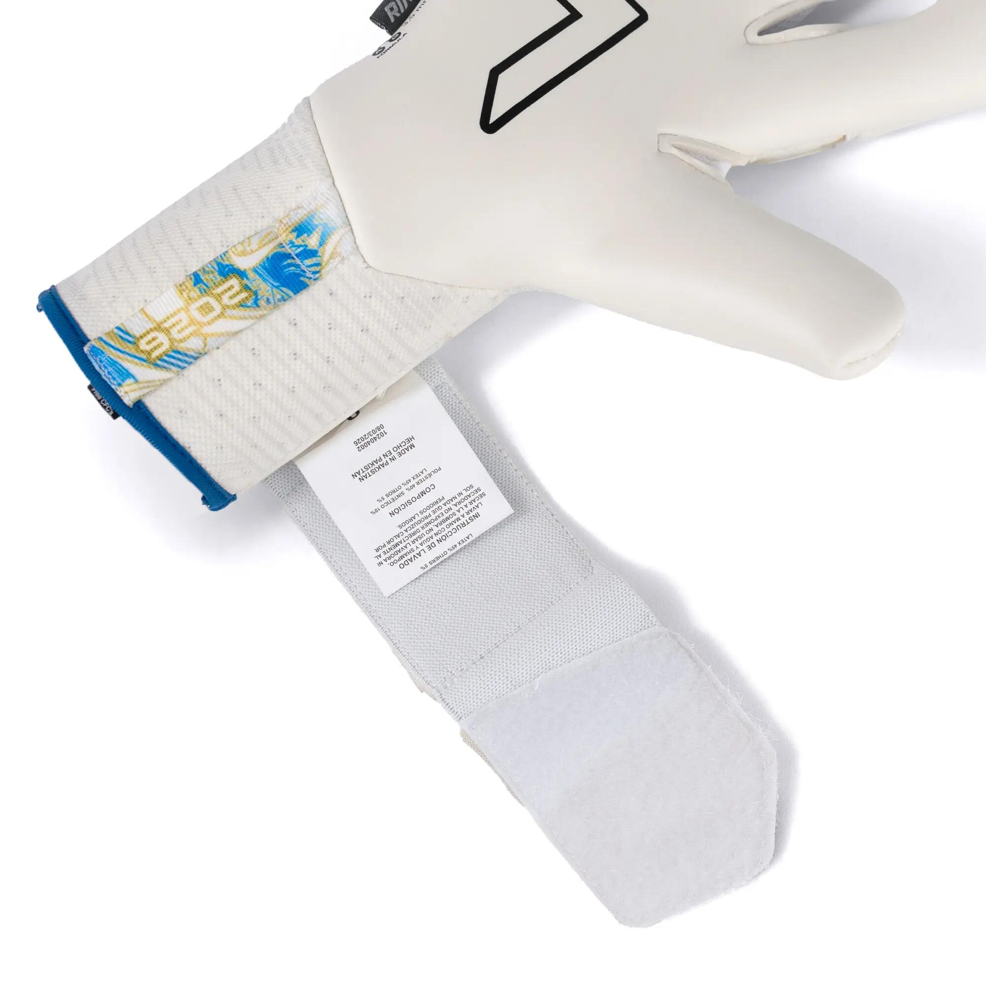 Luvas guarda-redes Futebol Rinat Adulto Asimetrik Aero Pro Relva natural 4/6