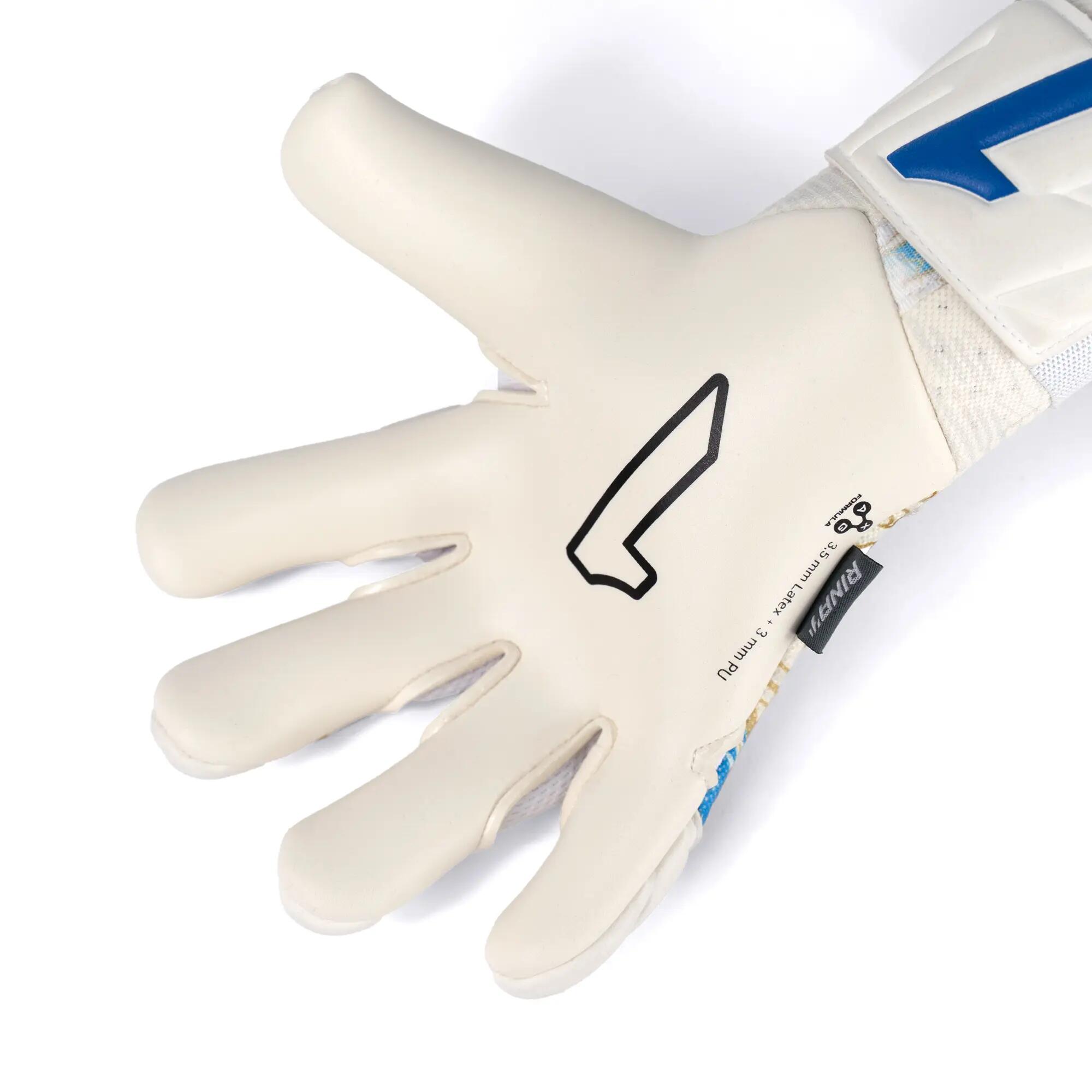 Luvas guarda-redes Futebol Rinat Adulto Asimetrik Aero Pro Relva natural 3/6