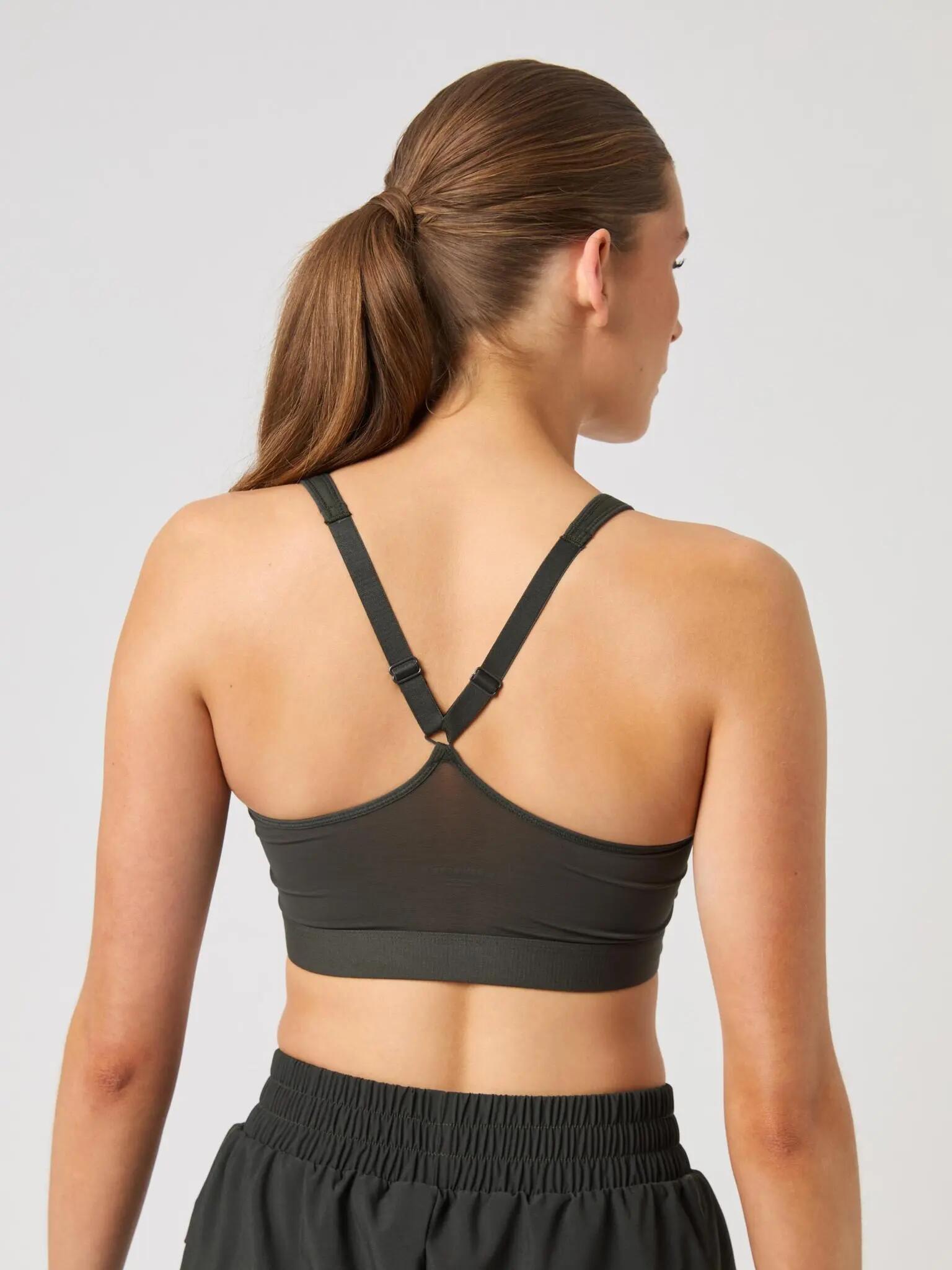 bjorn_borg BORG MID V SUPPORT SPORTS BRA - PEAT 2/4