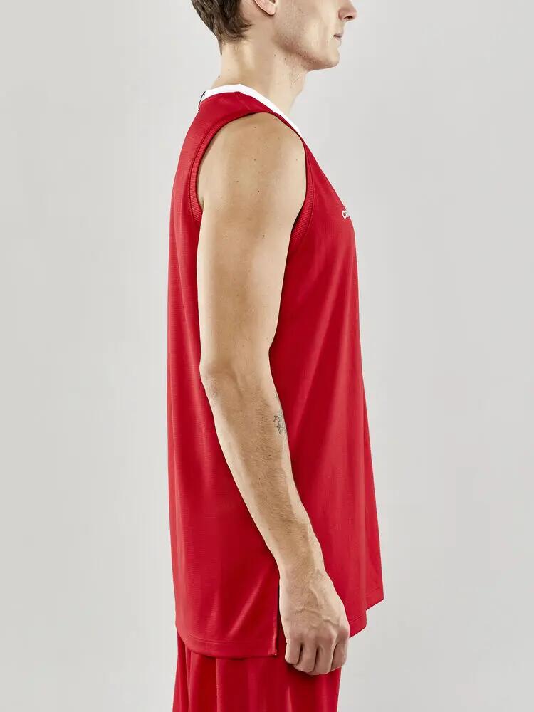 craft Progress Basket Singlet M – top de basquetebol leve em poliéster reciclado 4/7