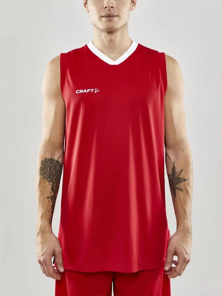 craft Progress Basket Singlet M – top de basquetebol leve em poliéster reciclado 3/7
