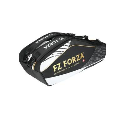 Tas - badminton - unisex - tour line x12 - ruim - zwart/wit