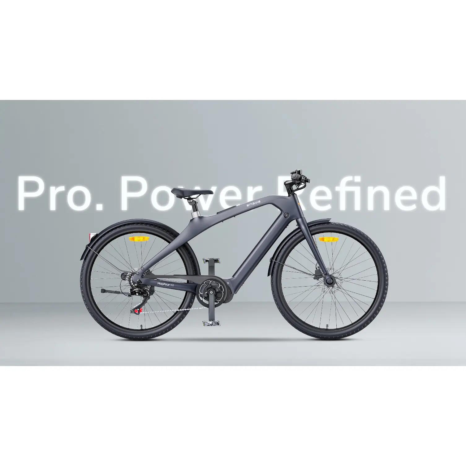 N1 Pro Vélo Électrique Urbain, Moteur 250W, Pneu 27.5", 36V 10Ah 5/7