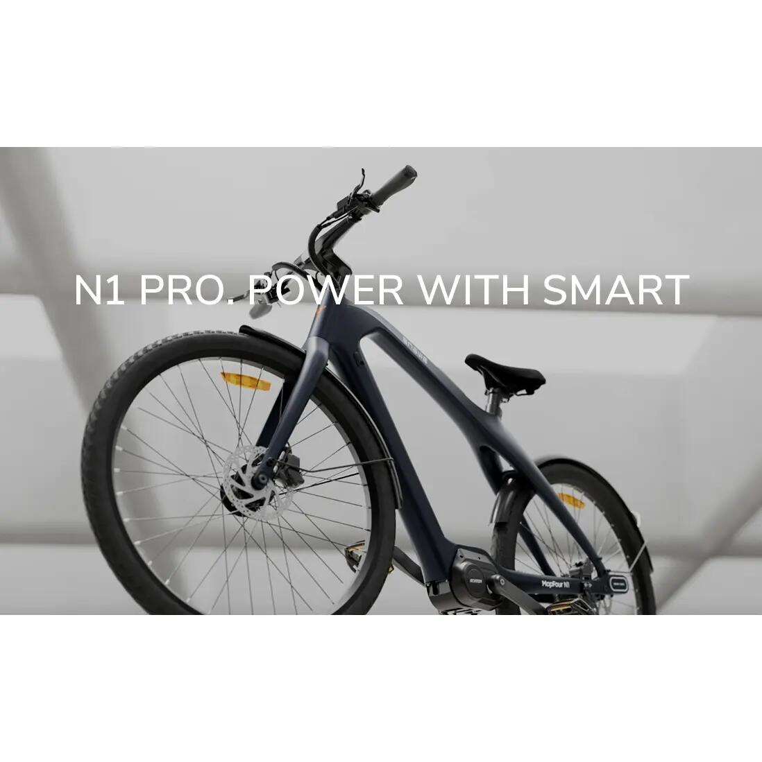 N1 Pro Vélo Électrique Urbain, Moteur 250W, Pneu 27.5", 36V 10Ah 4/7