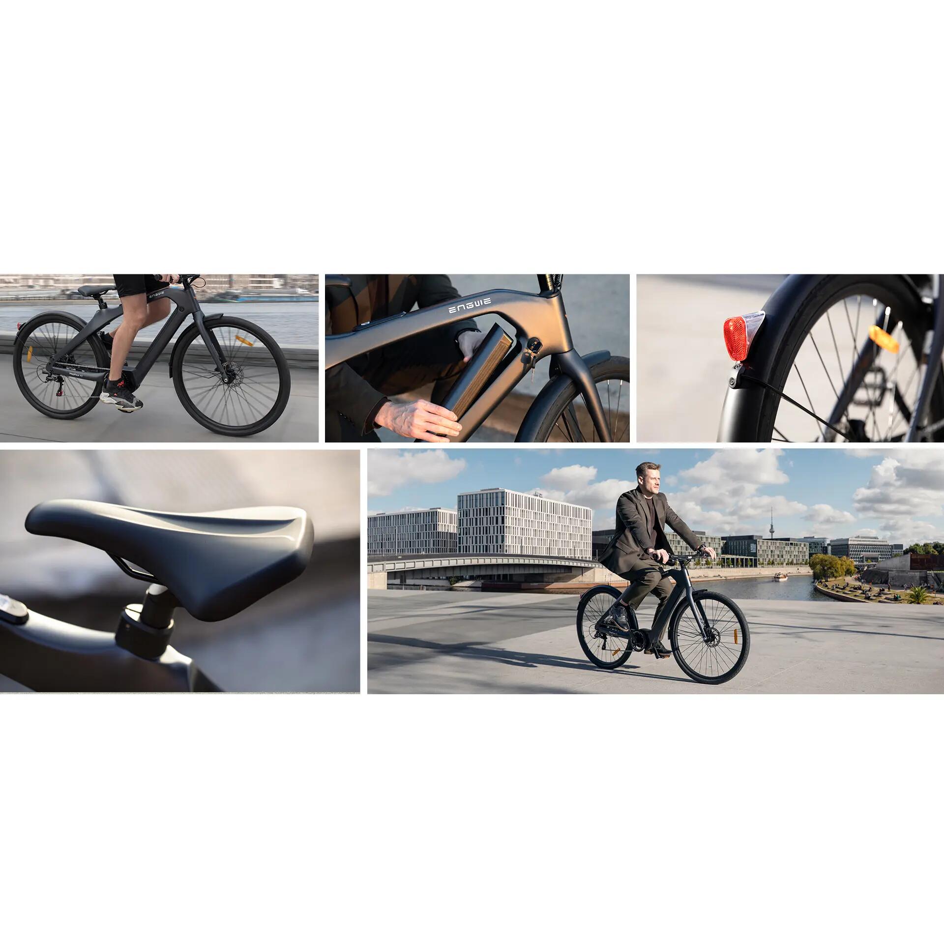 Elektrische fiets voor volwassenen ENGWE N1 Pro, 36V10Ah verwisselbare accu. 11/12