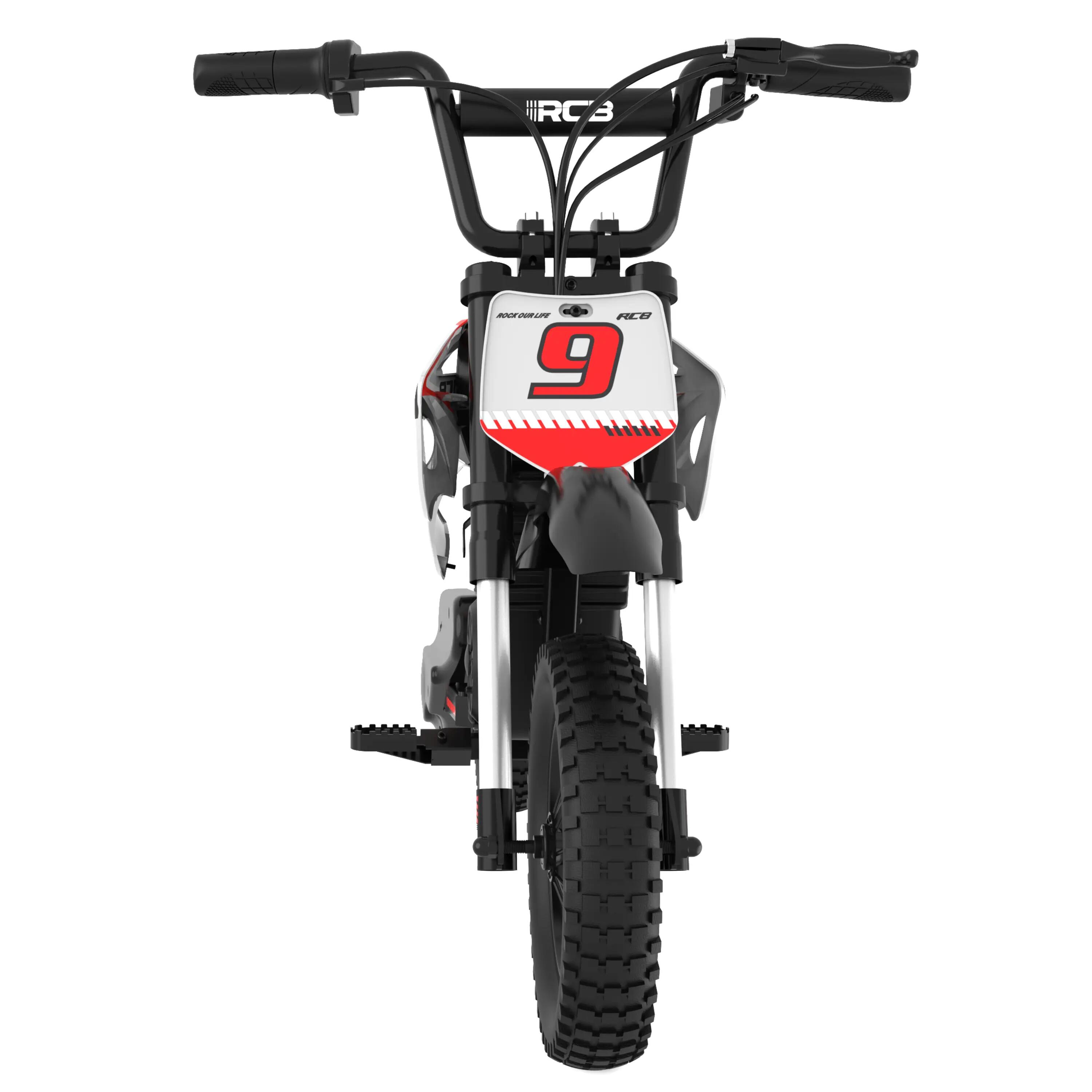 Moto cross elettrica bimbi R9X, 3 velocità, motore 300W, pneumatici 12 pollici 5/6