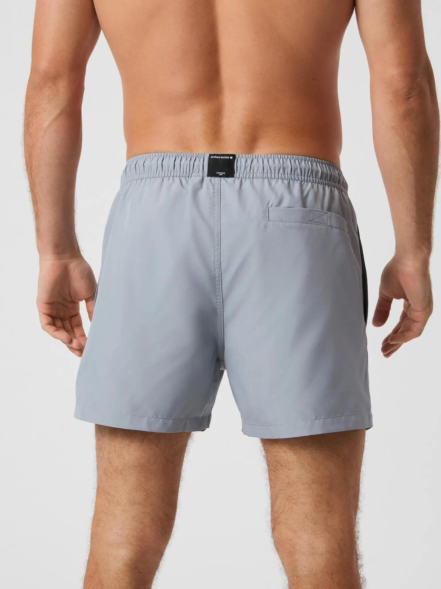 bjorn_borg BORG SOLID SWIM SHORTS - cor TRADEWINDS 2/4