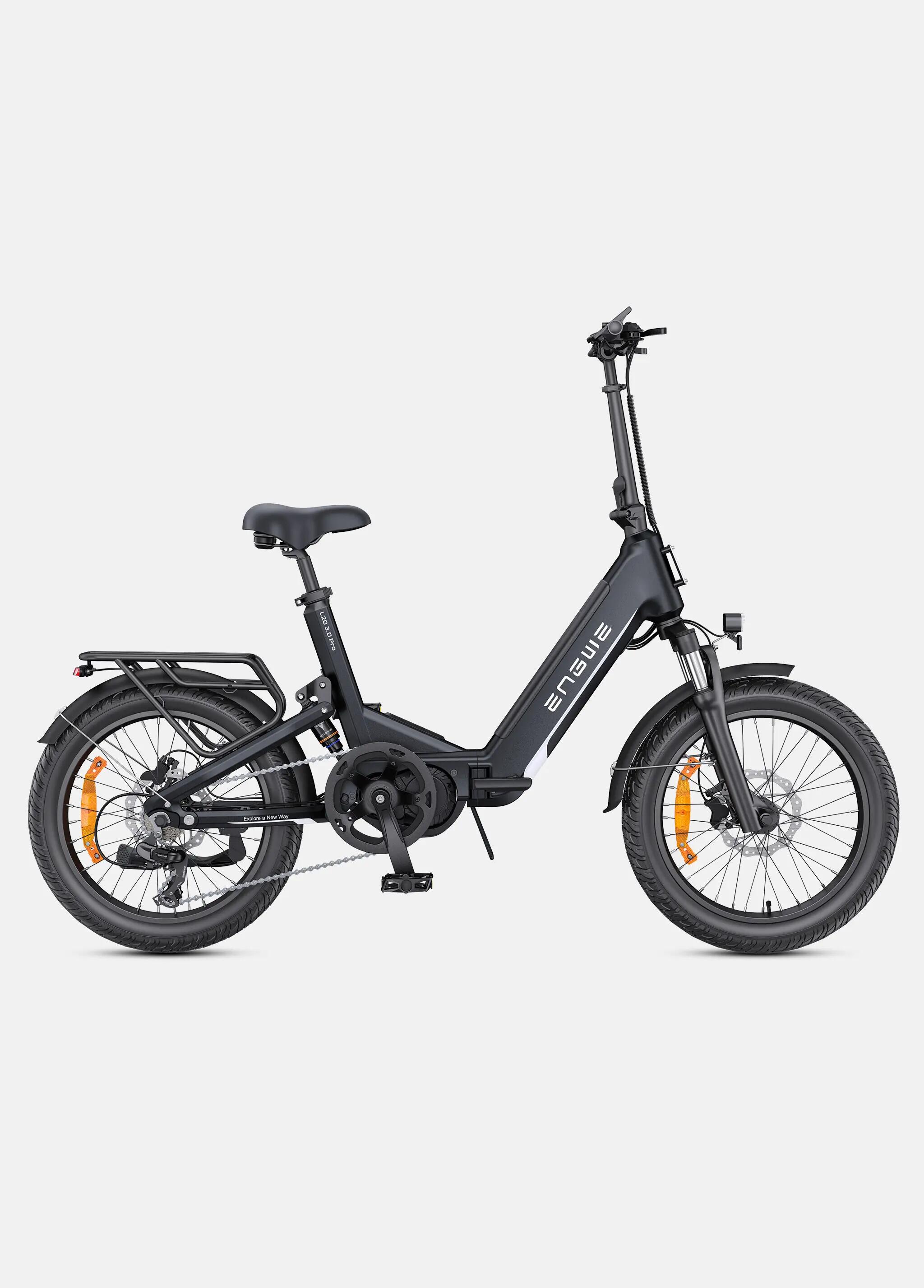 ENGWE L20 3.0 PRO 250W 160km Bicicleta urbana elétrica dobrável 2/8