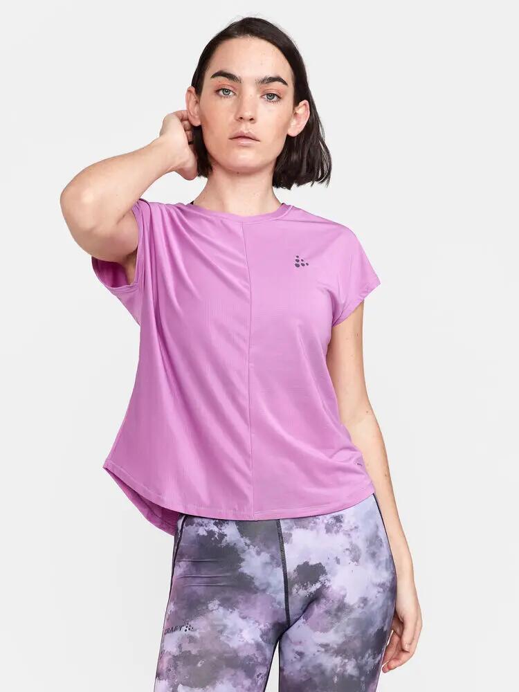 craft Core Essence SS Tee W - Trainingsshirt van gerecycled jersey 4/5