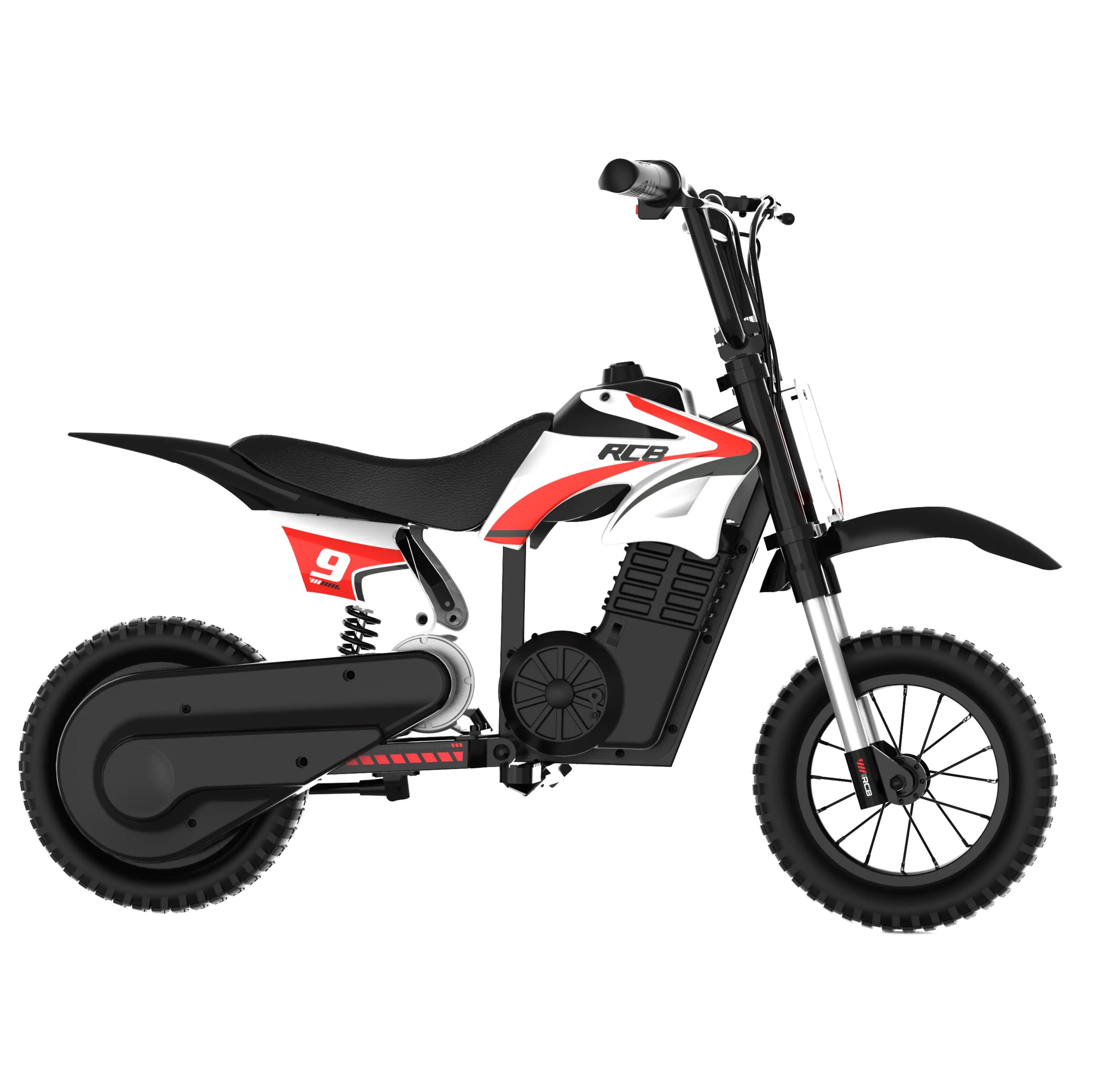Moto cross elettrica bimbi R9X, 3 velocità, motore 300W, pneumatici 12 pollici 2/6