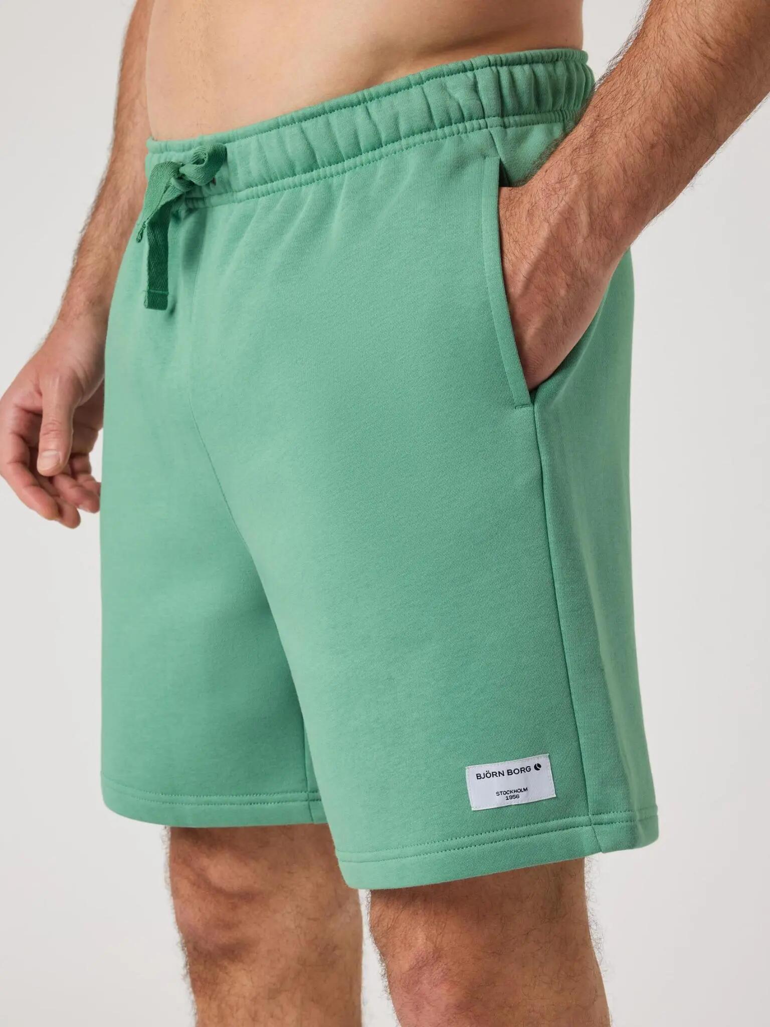 bjorn_borg CENTRE SWEATSHORTS in MALACHITE GREEN 4/4