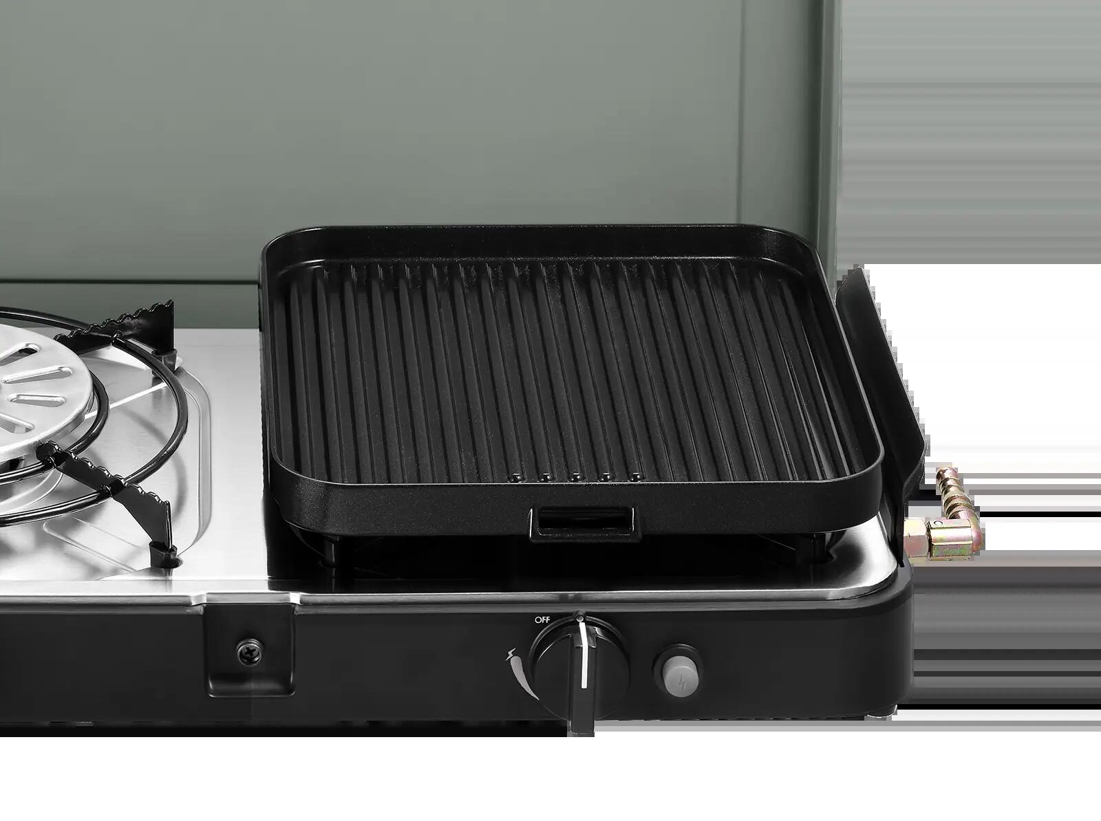 Camping Gastoestel 2 Cook 3 Pro Deluxe fornuis - 30mBar 7/9