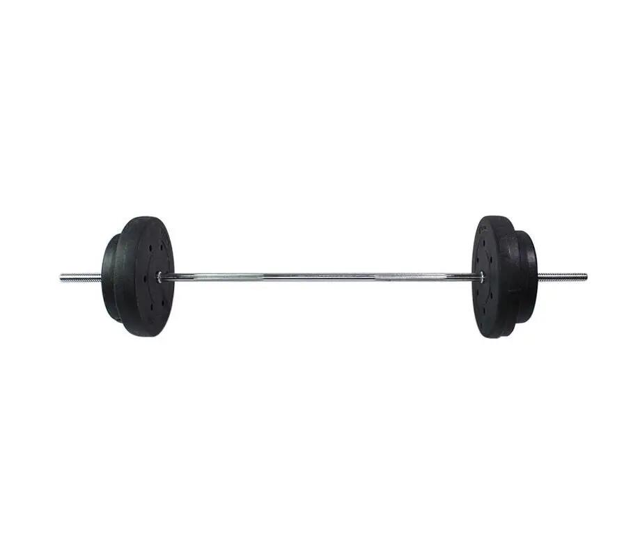 Kit Barra Olímpica 180cm y 2 mancuernas de 92kg Fitness Tech 3/6