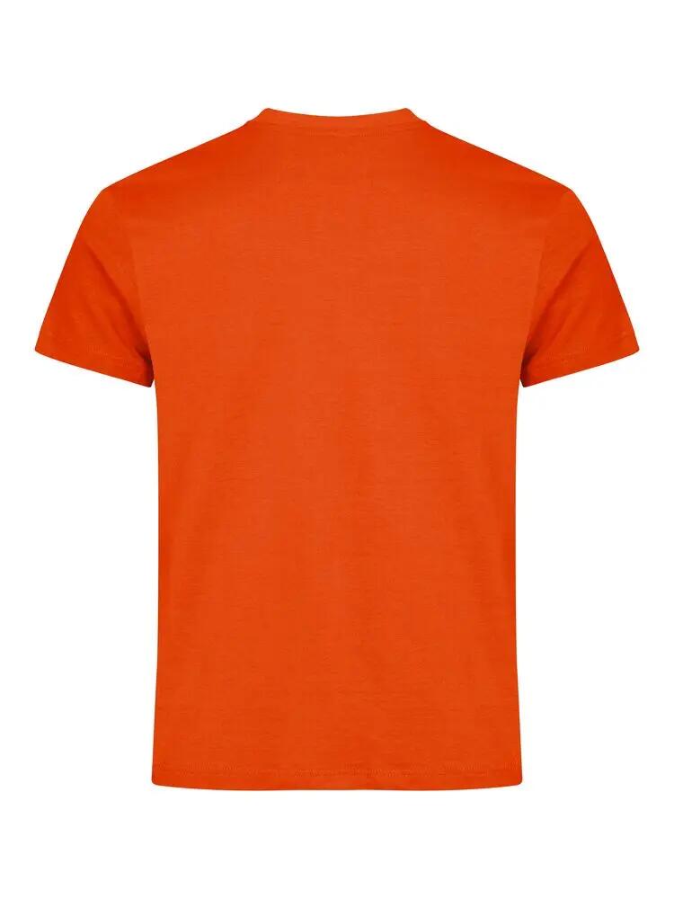 clique Basic‑T — t‑shirt homem justa em algodão, etiqueta removível 2/5