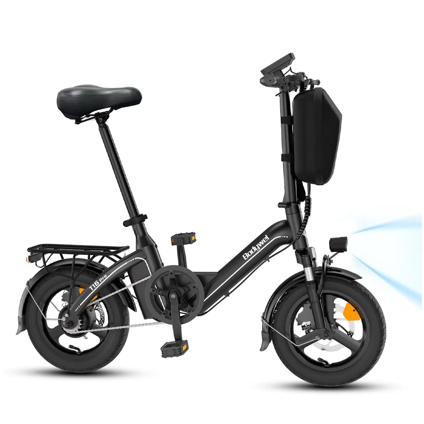 Elektrobicykel čistá asistencia Bodywel T16 PRO-HJ 14" pláště 15° 3/12