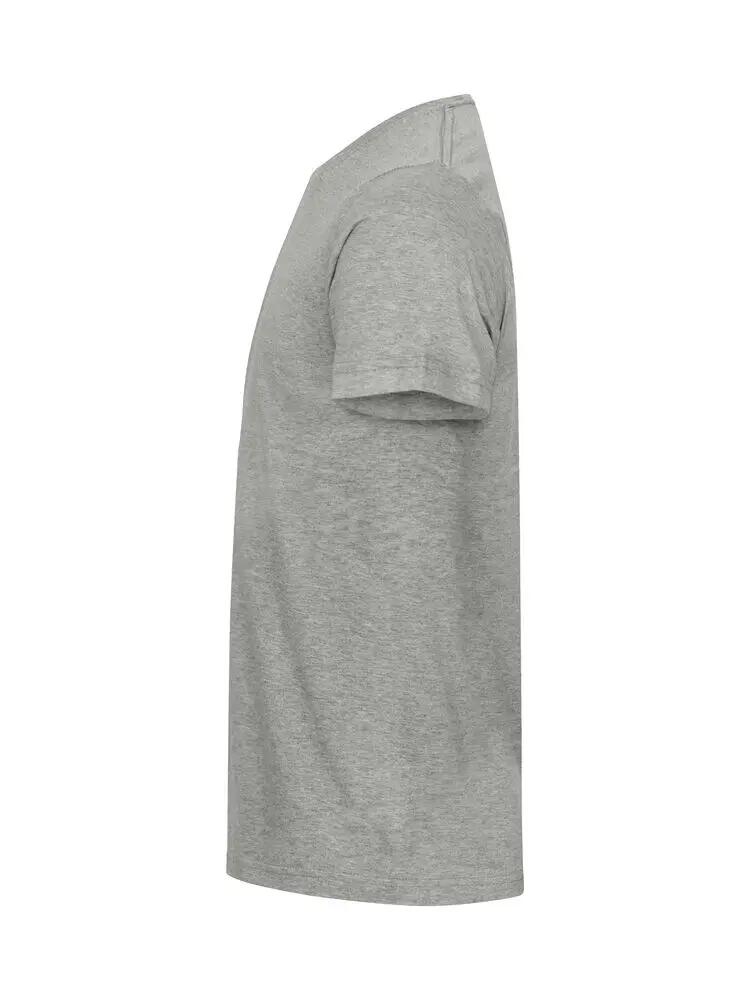clique Classic OC-T camiseta 100% algodón orgánico gris jaspeado 2/4