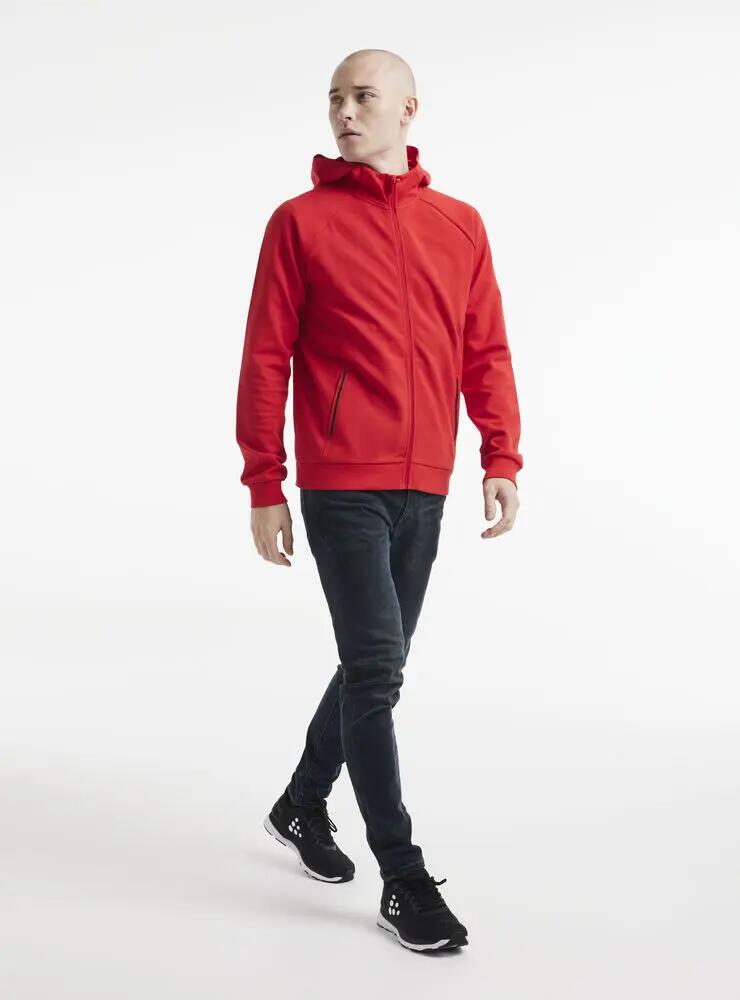 craft CORE Soul Full Zip Hood M Kapuzenjacke aus Baumwollmischung 7/7
