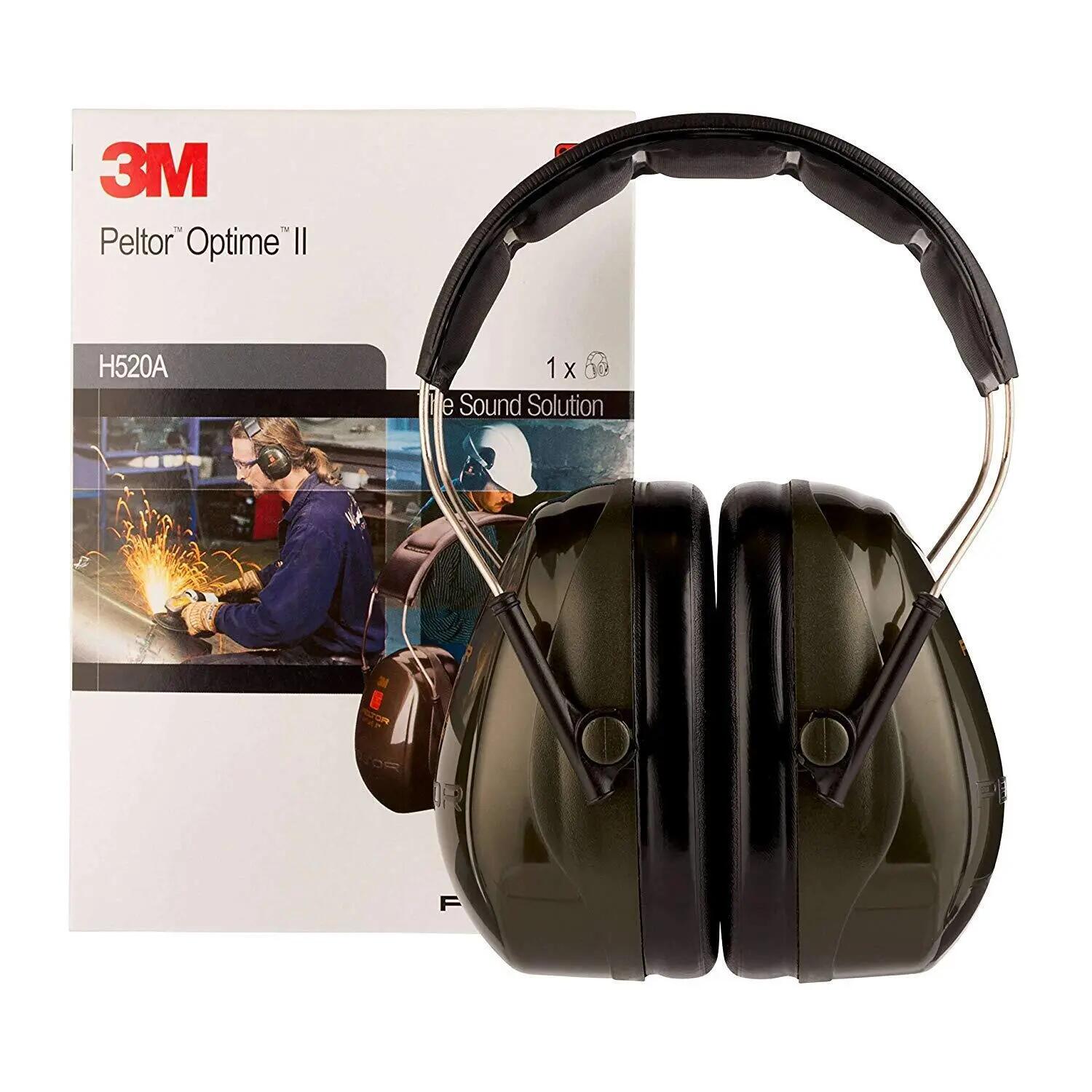 Casque Anti-bruit Passif Peltor Optime II Vert 7/7