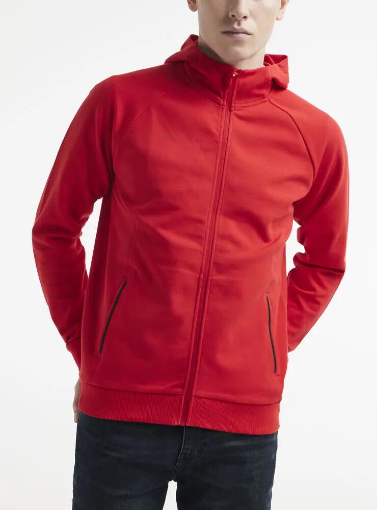 craft CORE Soul Full Zip Hood M Kapuzenjacke aus Baumwollmischung 3/7