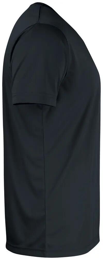 clique Basic Active-T Heren T-shirt polyester, zwart 4/4