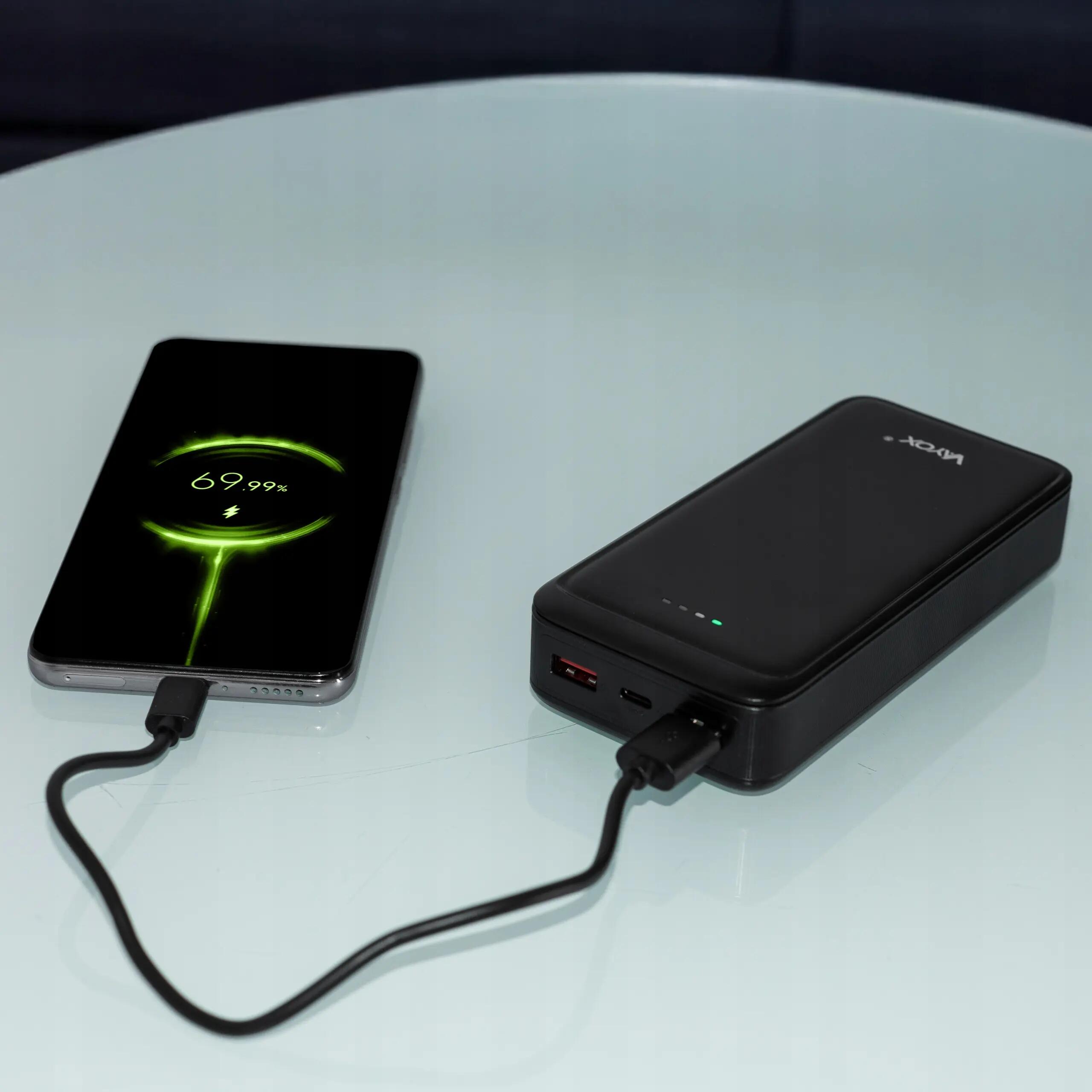 Powerbank Vayox VA0341 20000mAh 20W 2xUSB USB-C 5/14