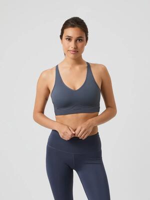 Bjorn_borg borg mid v support sports bra — odyssey gray