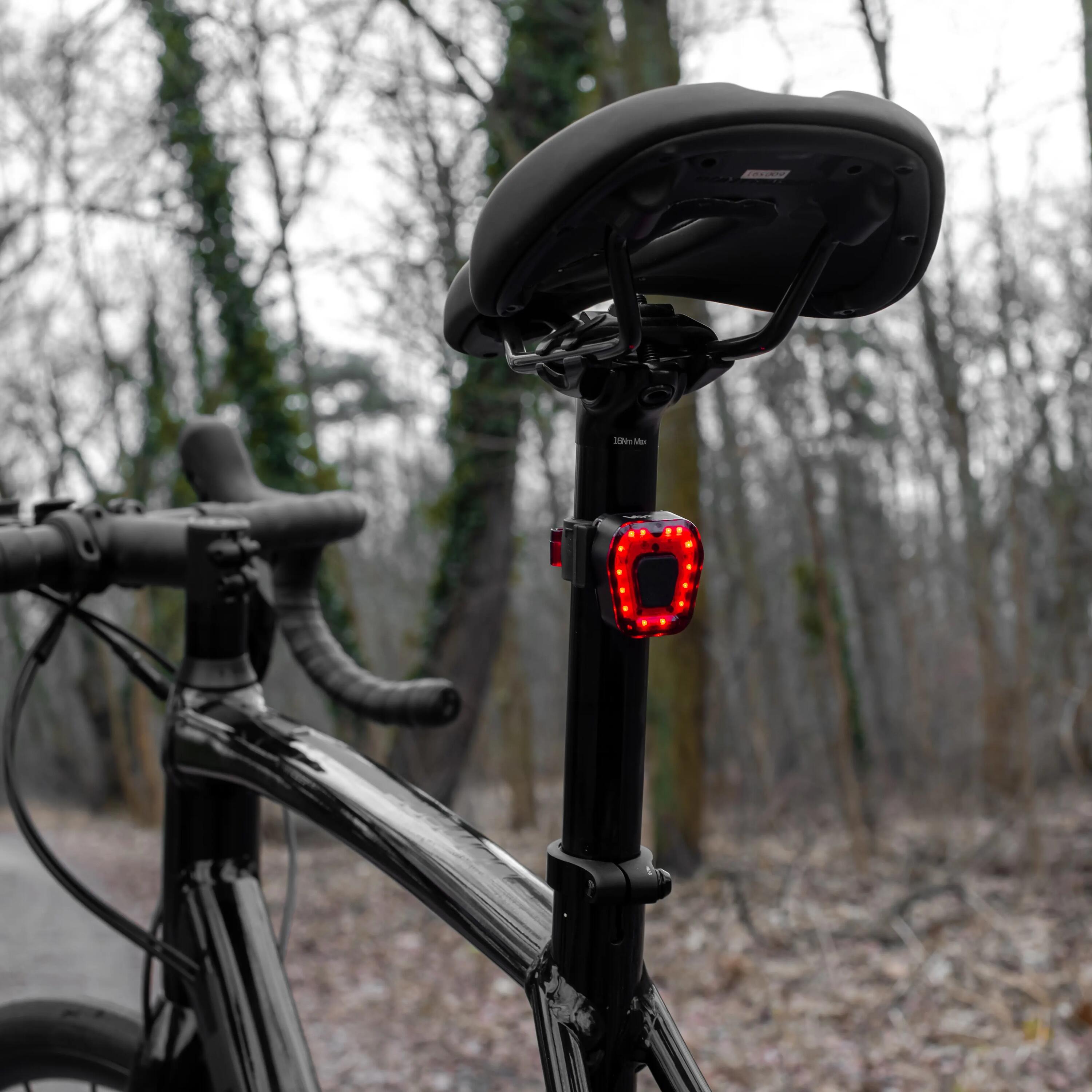 Sada cyklistických světel VA0046 + VA0048 přední a zadní USB 12/15