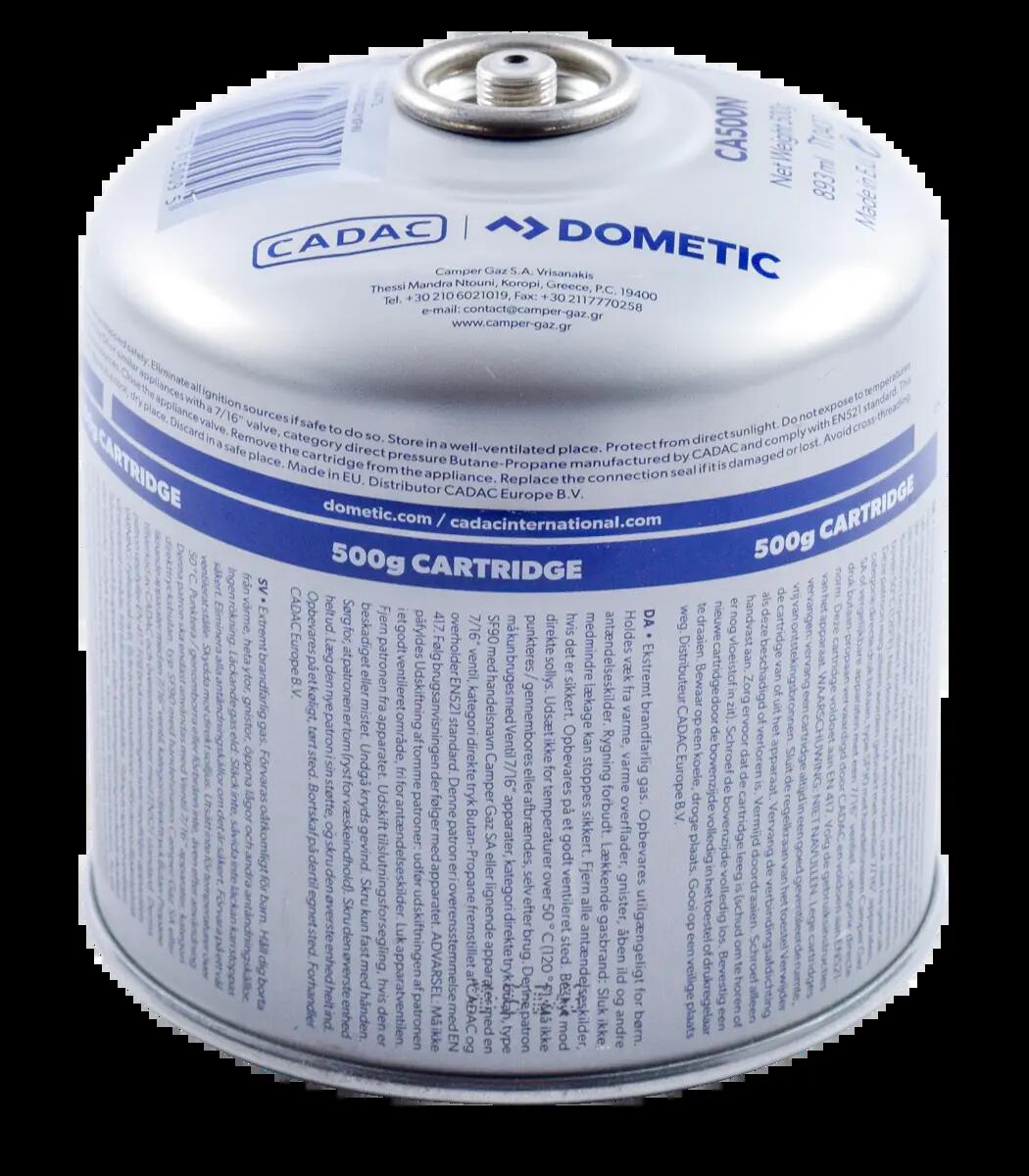 Gaskartusche 500 g - EN417-Gewinde 2/4