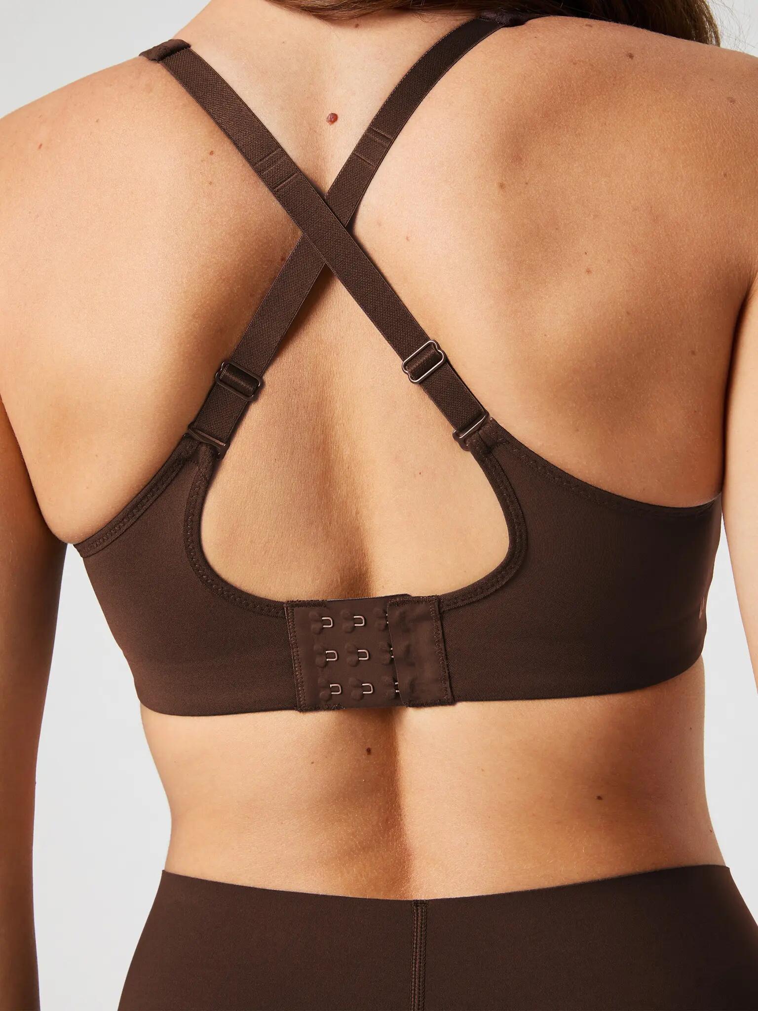 bjorn_borg BORG REFORM SPORTS BRA de poliéster reciclado – COFFEE BEAN 2/3