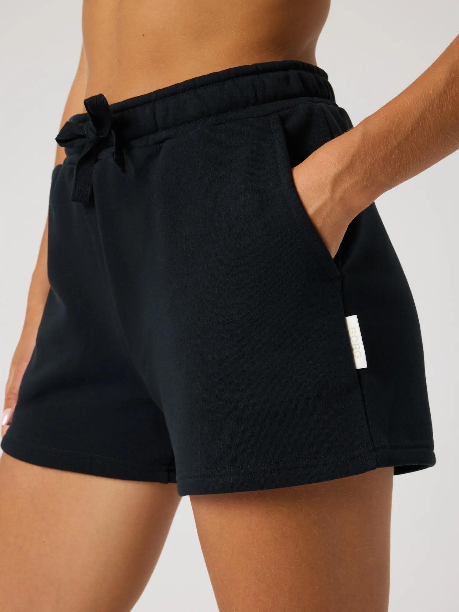 bjorn_borg CENTRE SWEATSHORTS mulher BLACK BEAUTY 4/5