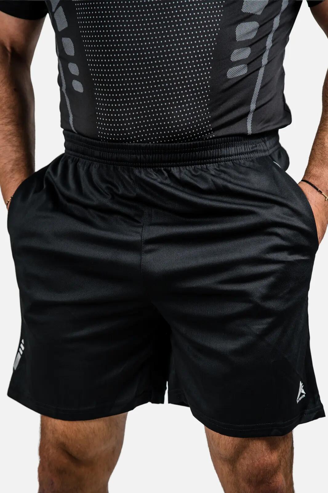 Pantaloni scurti FITSKIN Velocity Pro Phantom Black