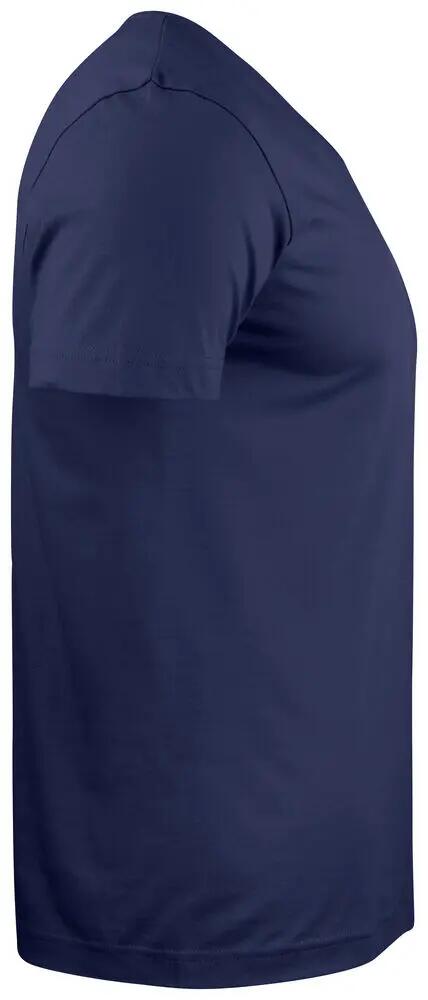 clique Basic-T T-shirt scollo a V in cotone, vestibilità slim 4/4