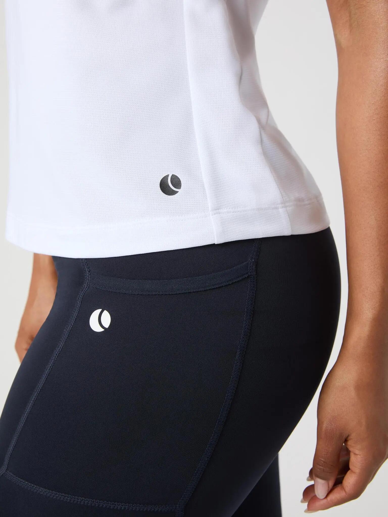 bjorn_borg ACE ZIP POLO SHIRT in Brilliant White 4/5